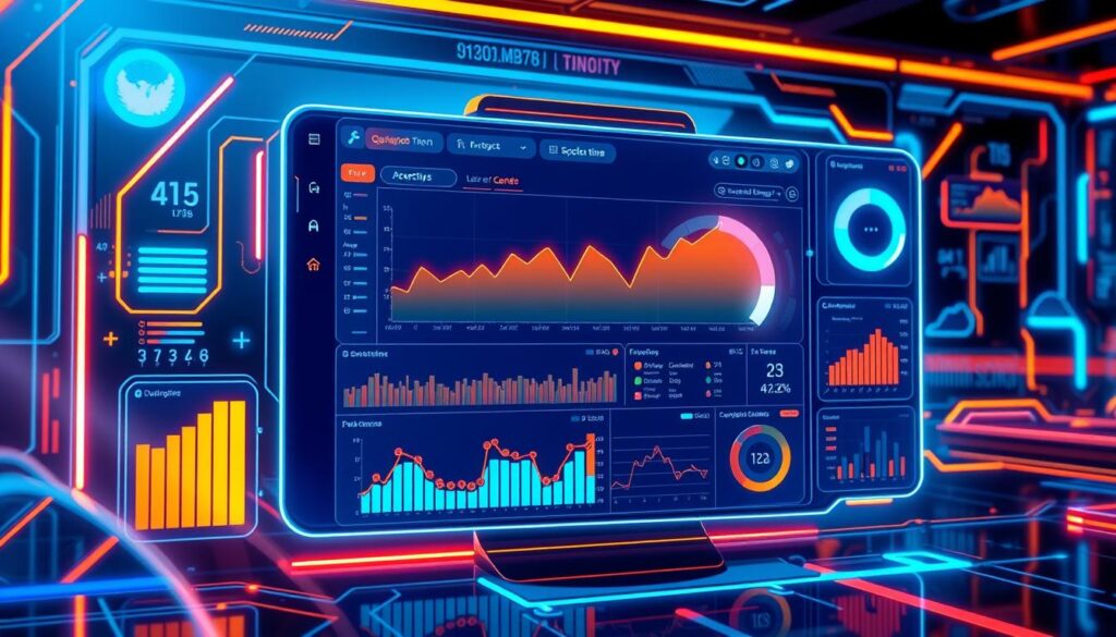 custom software interfaces and dashboards