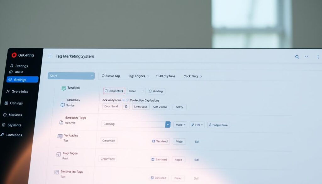 tag management system for marketing campaigns