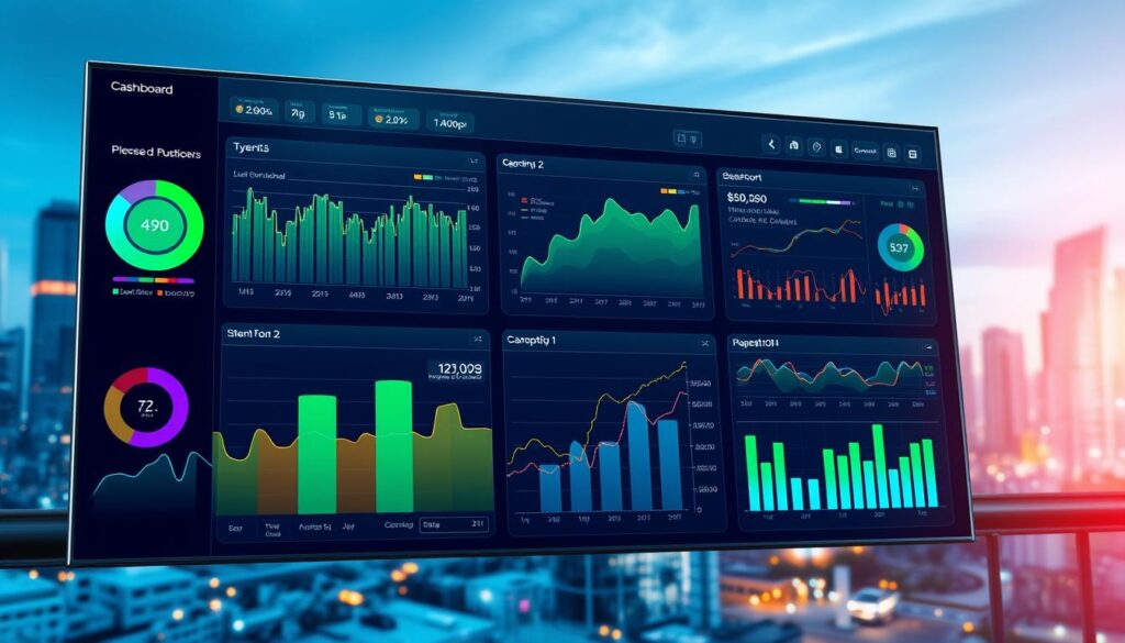 Real-time sales data visualization