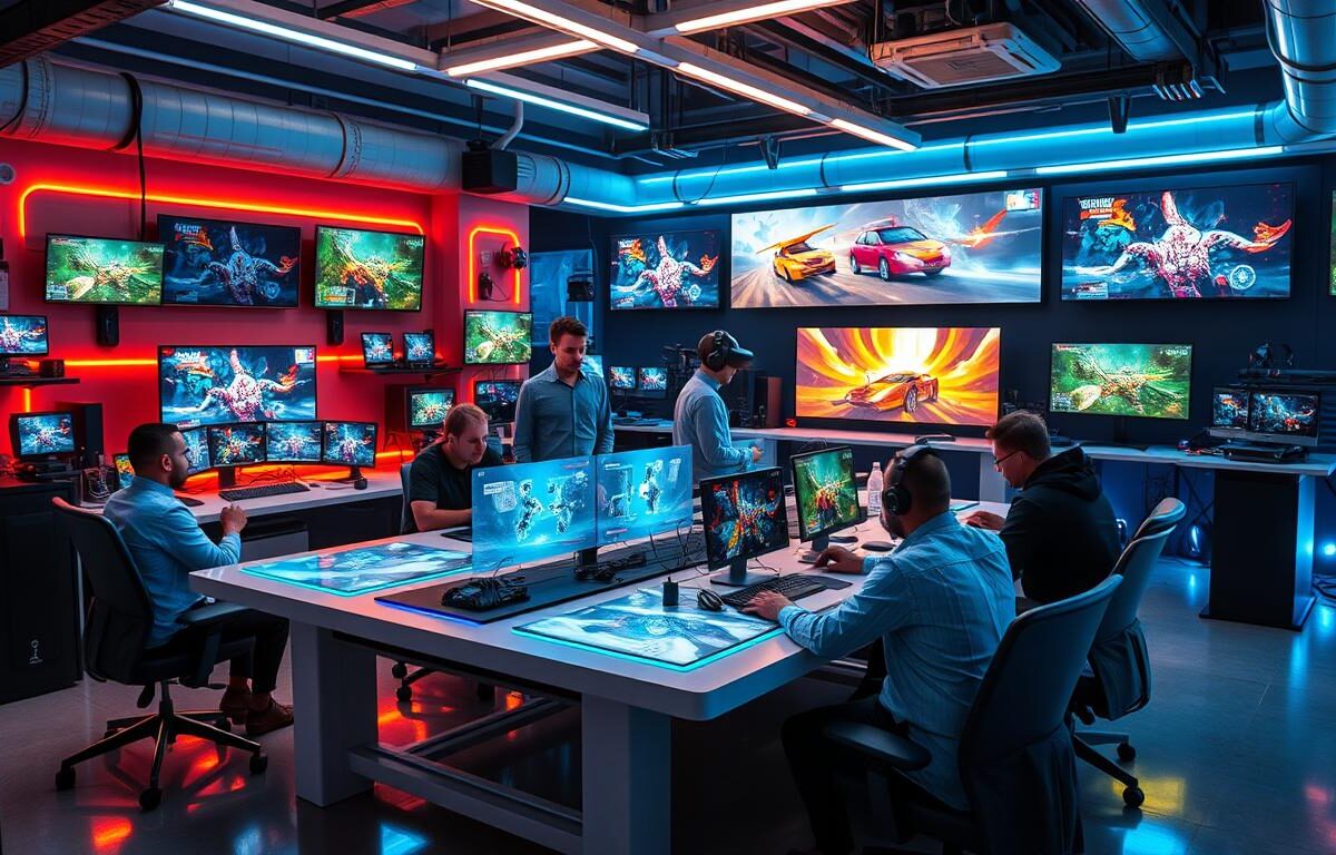 Software development for gaming industry