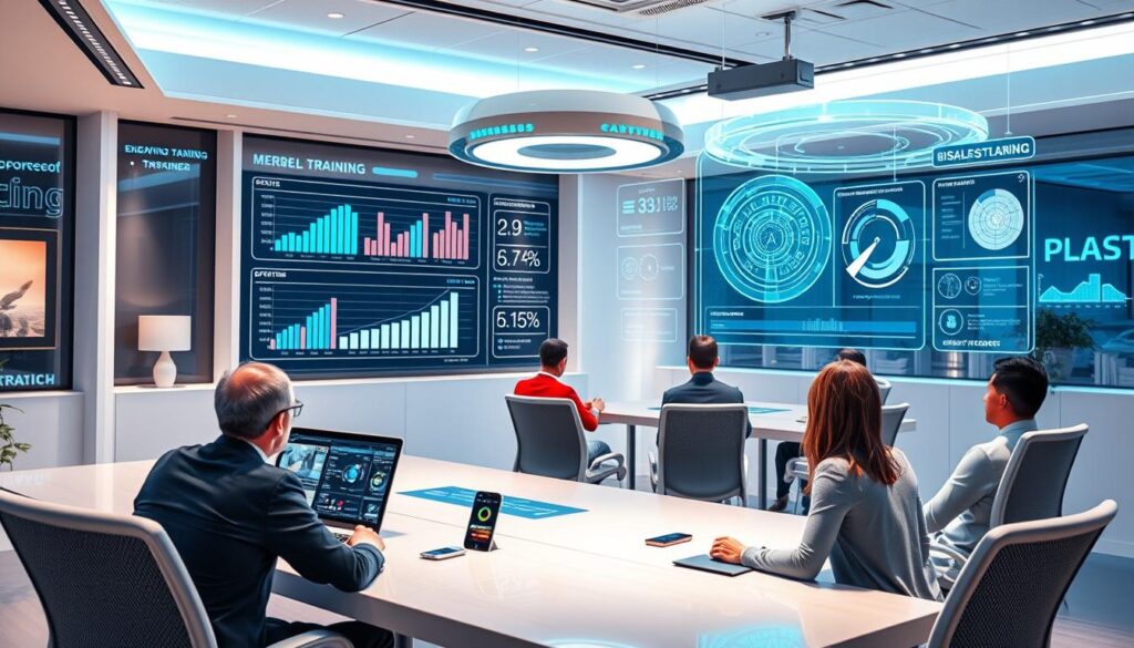 Virtual sales training platforms