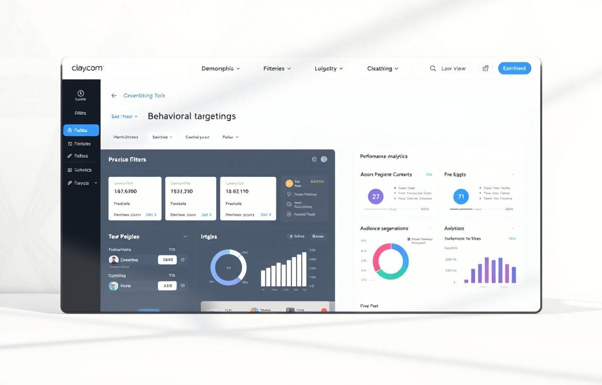 clay.com behavioral targeting tools