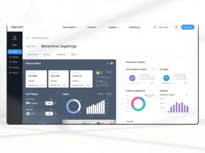 clay.com behavioral targeting tools