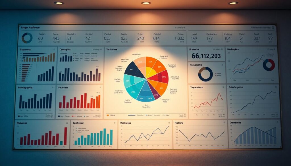 Target audience segmentation analysis